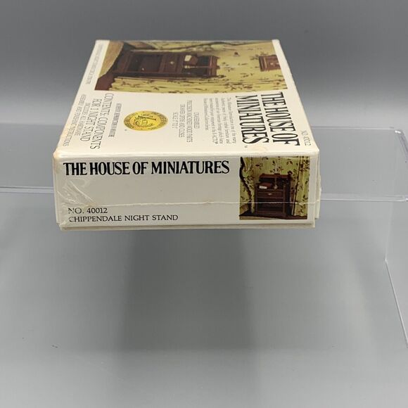 The House of Miniatures Night Stand Dollhouse Kit 40012 X-ACTO Sealed NOS - Picture 6 of 10